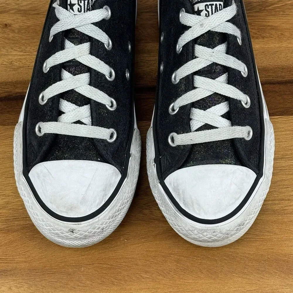 Big Kids Converse CTAS Lift Platform Shiny Suede Sneakers Shoes Size 2‎ Y